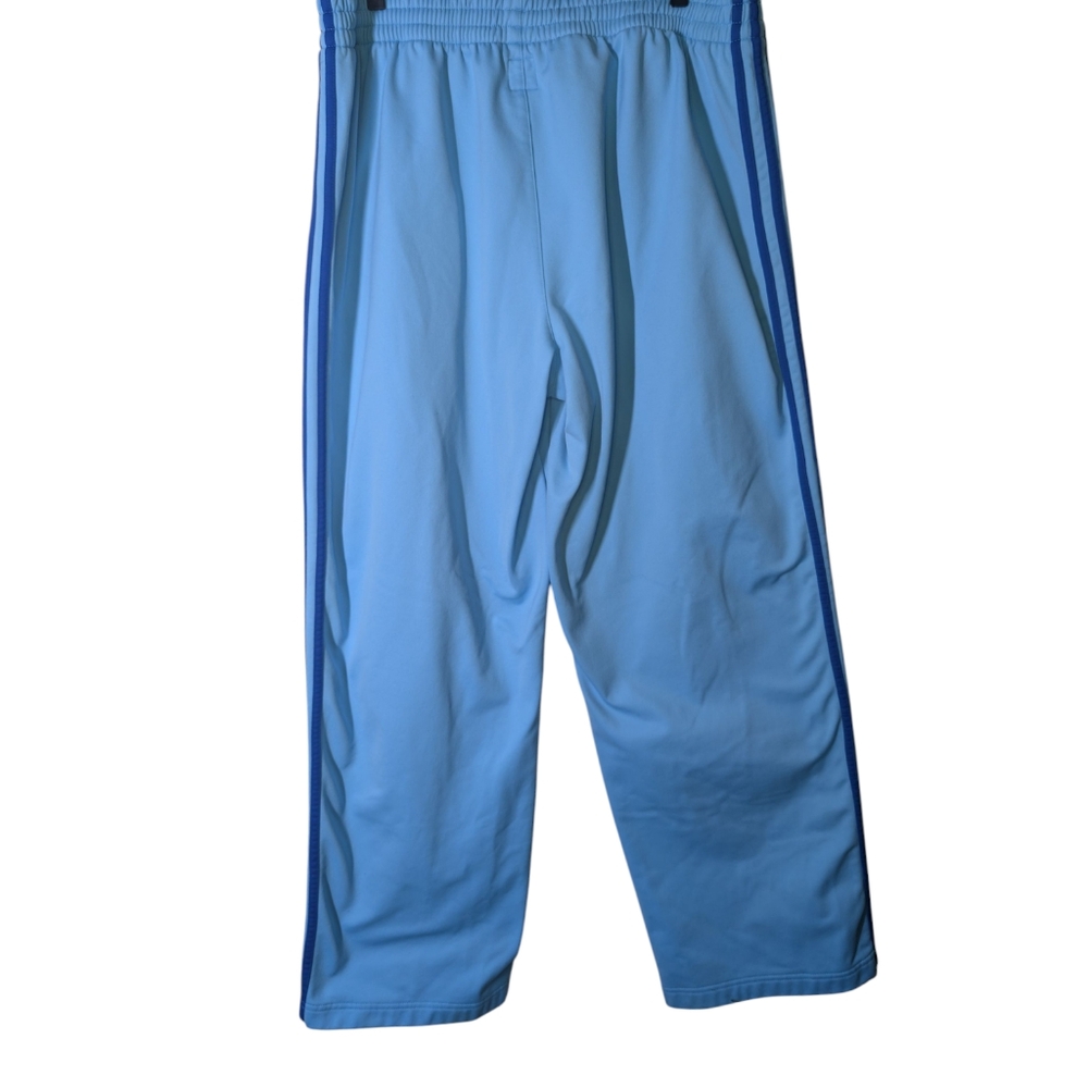Adidas Mens Light Blue Joggers - Picture 3 of 5
